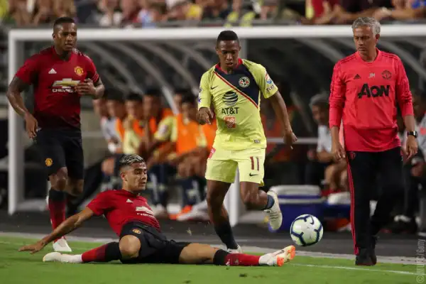 CF America Vs Manchester United Highlights Pre-season